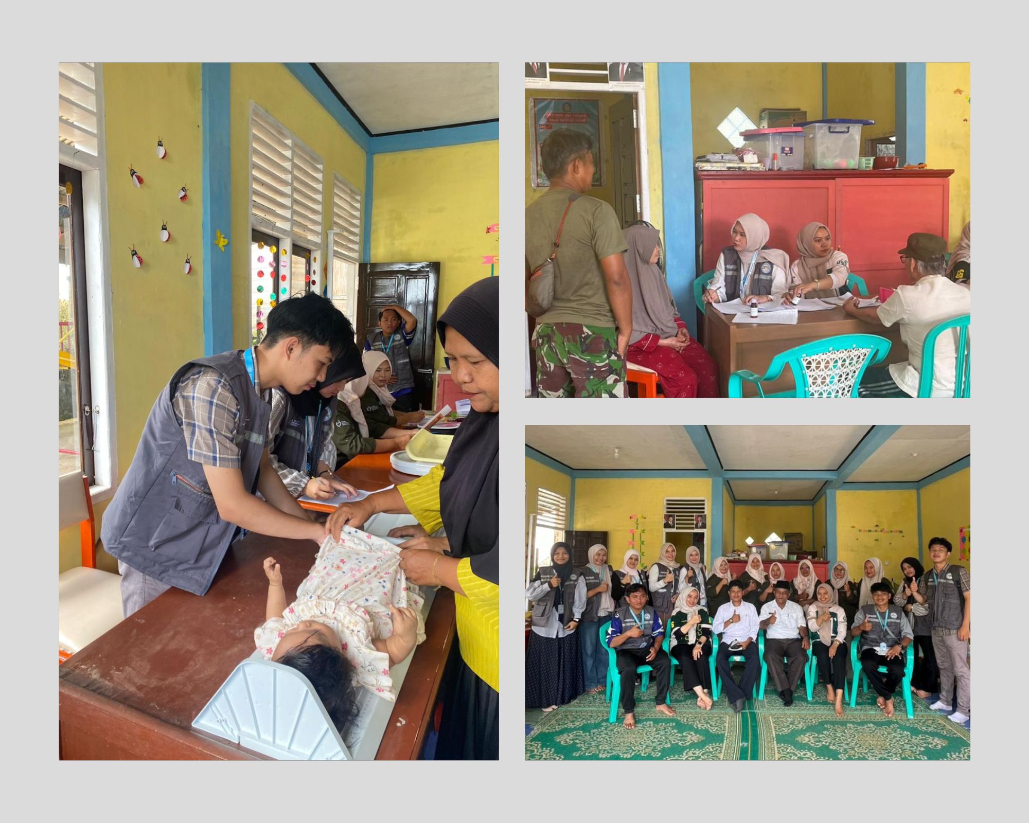 Posyandu Bulanan Terpadu: Wujud Sinergi Mahasiswa KKN, Pustu, dan Kader dalam Meningkatkan Kesehatan Masyarakat